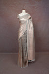 Powder Blue Semi Tissue Saree