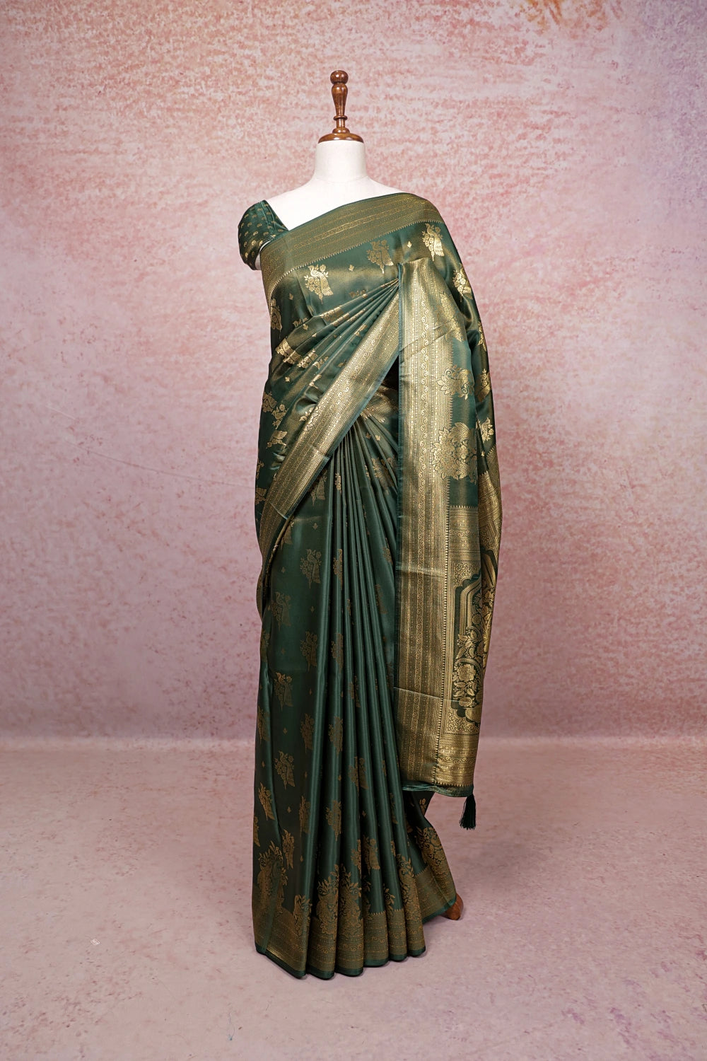 Green Soft Silk Saree