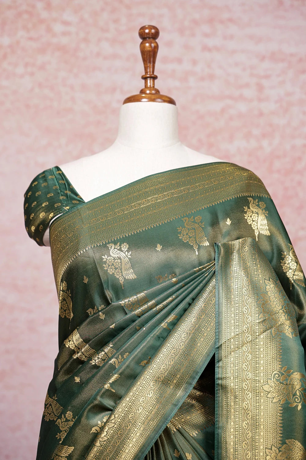 Green Soft Silk Saree