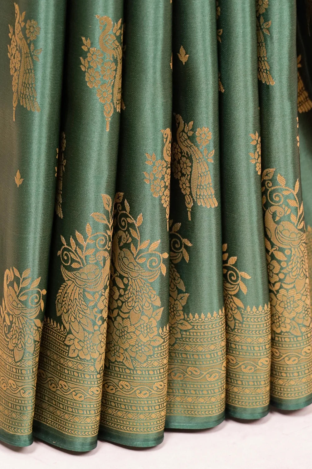 Green Soft Silk Saree