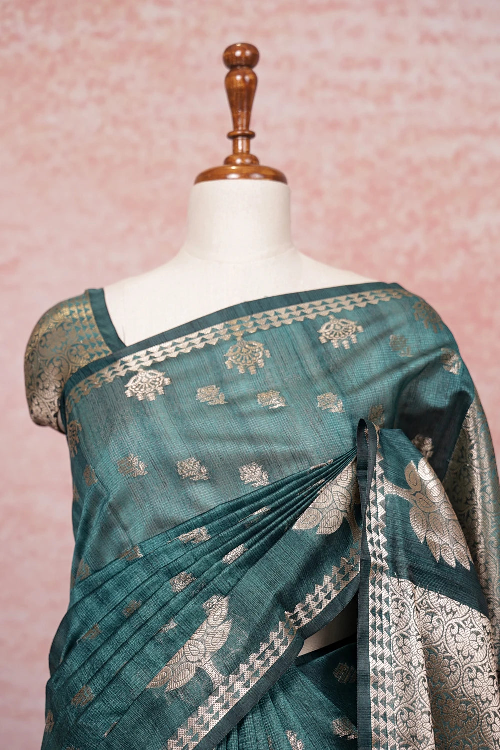 Green Art Silk Saree