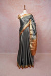 Blue Semi Tissue Saree