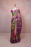 Multi Color Semi Banarasi Saree