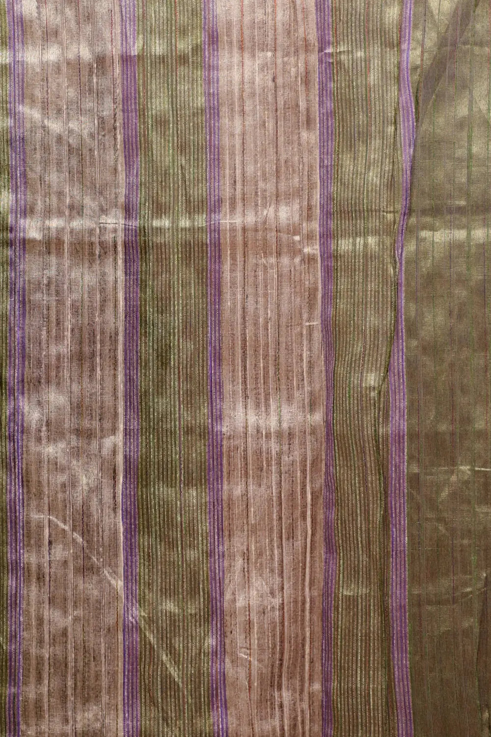 Cream Semi Jute Saree