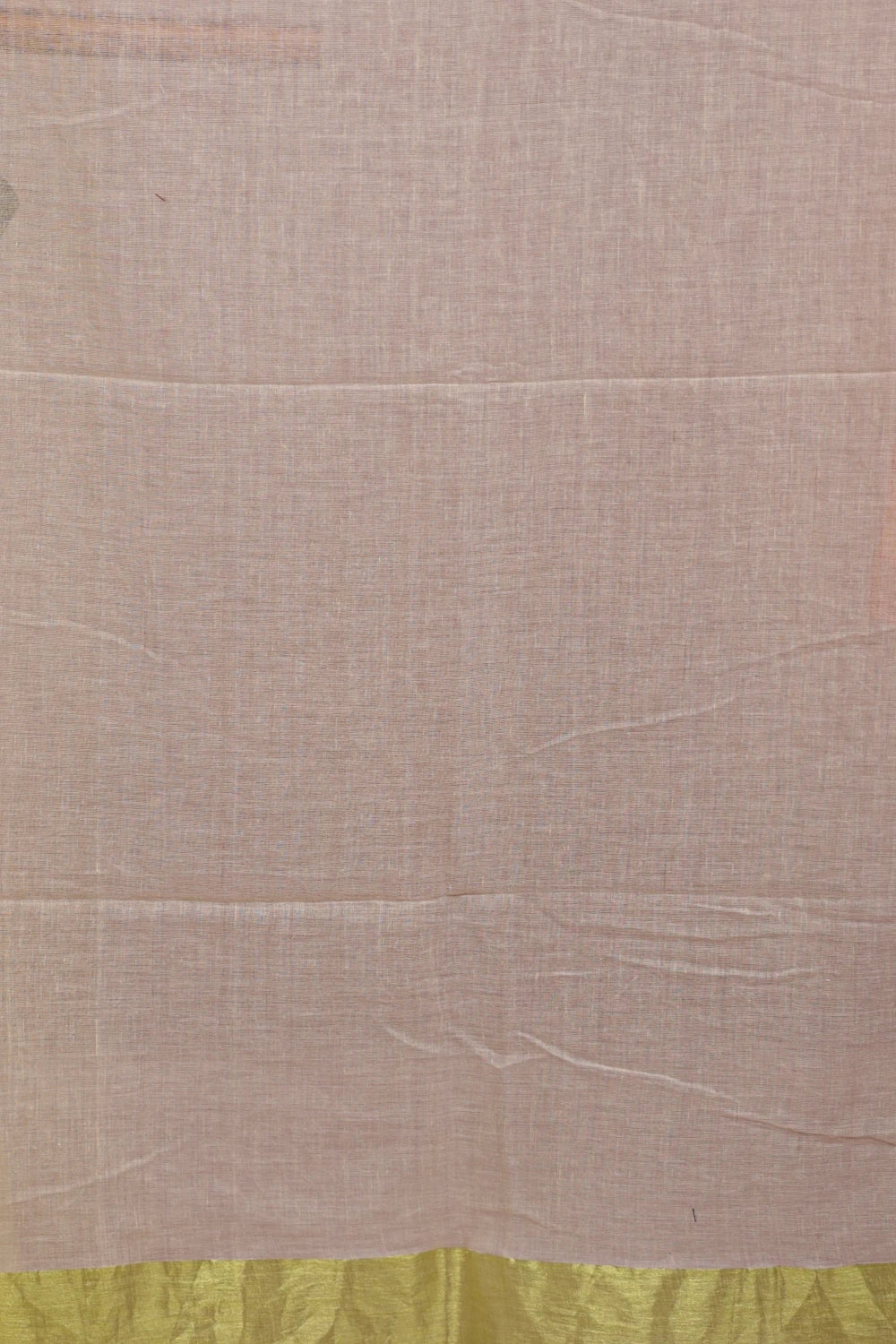 Cream Mul Cotton Kerala Saree