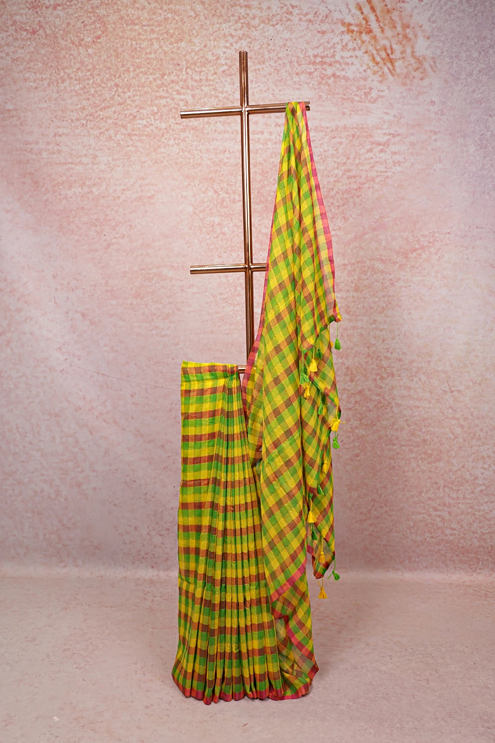 Multi Color Mul Cotton Saree