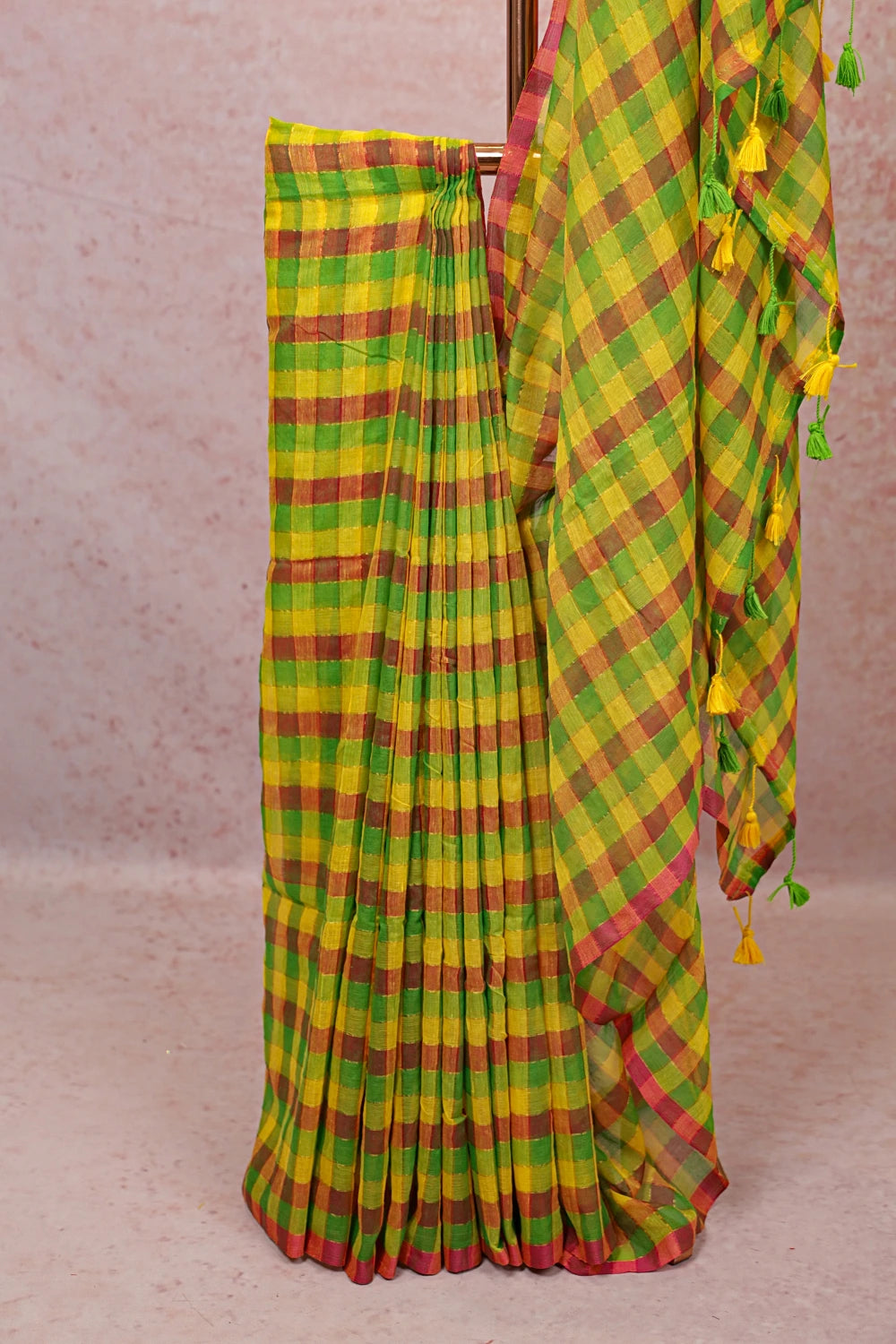 Multi Color Mul Cotton Saree