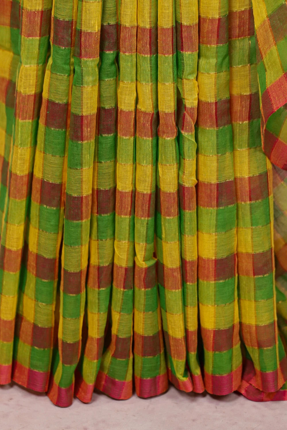 Multi Color Mul Cotton Saree