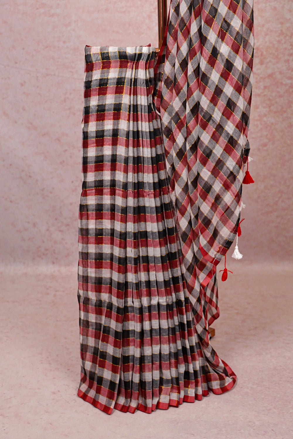 Multi Color Mul Cotton Saree