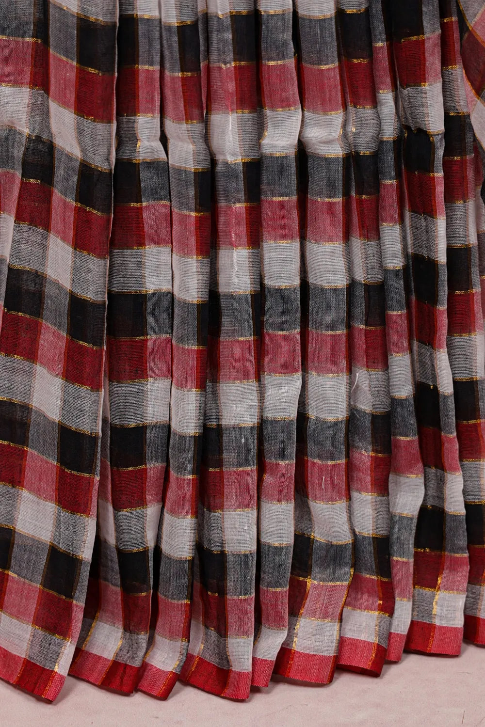 Multi Color Mul Cotton Saree