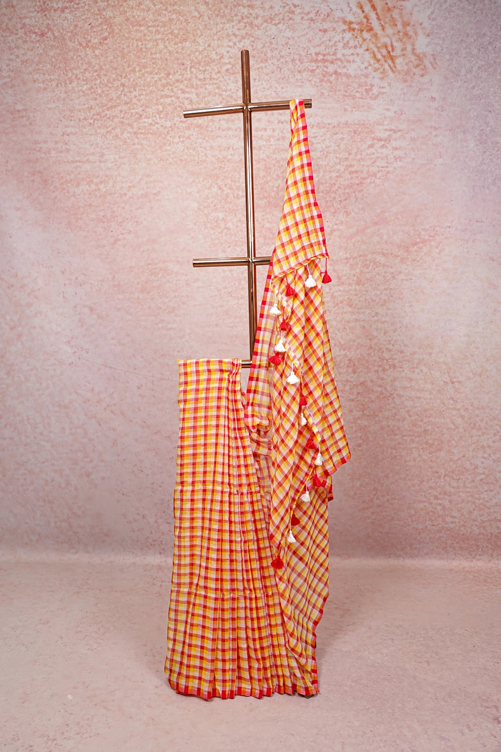 Multi Color Mul Cotton Saree