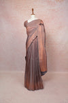 Ash Kancheepuram Semi Silk Saree - Seematti