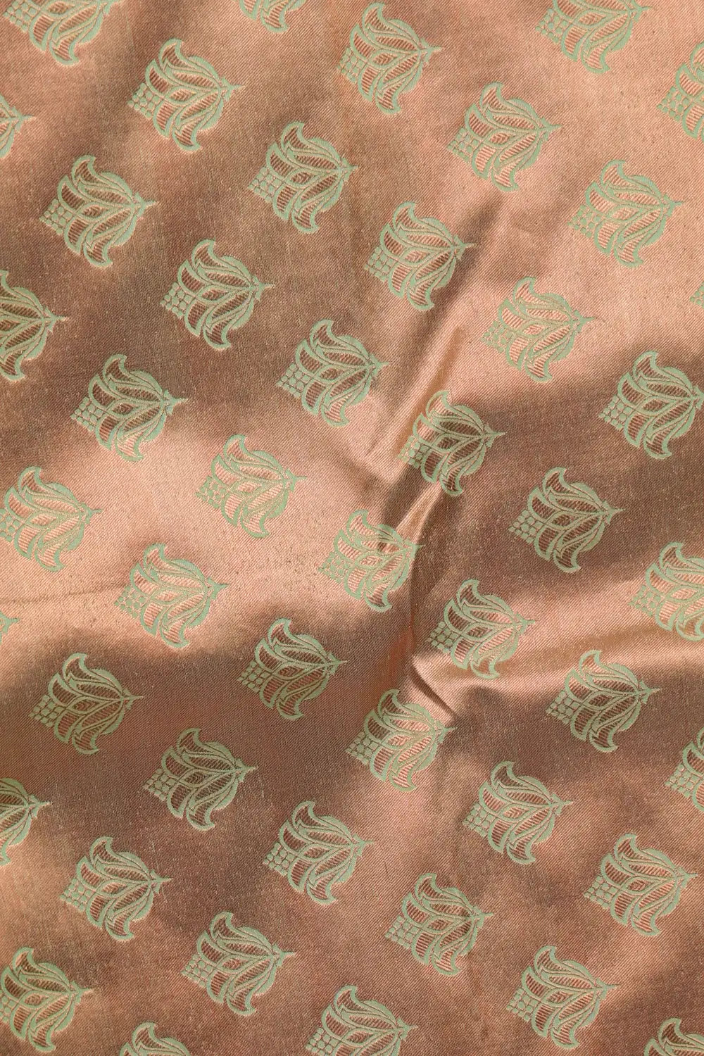 Pista Green Kancheepuram Semi Silk Saree - Seematti
