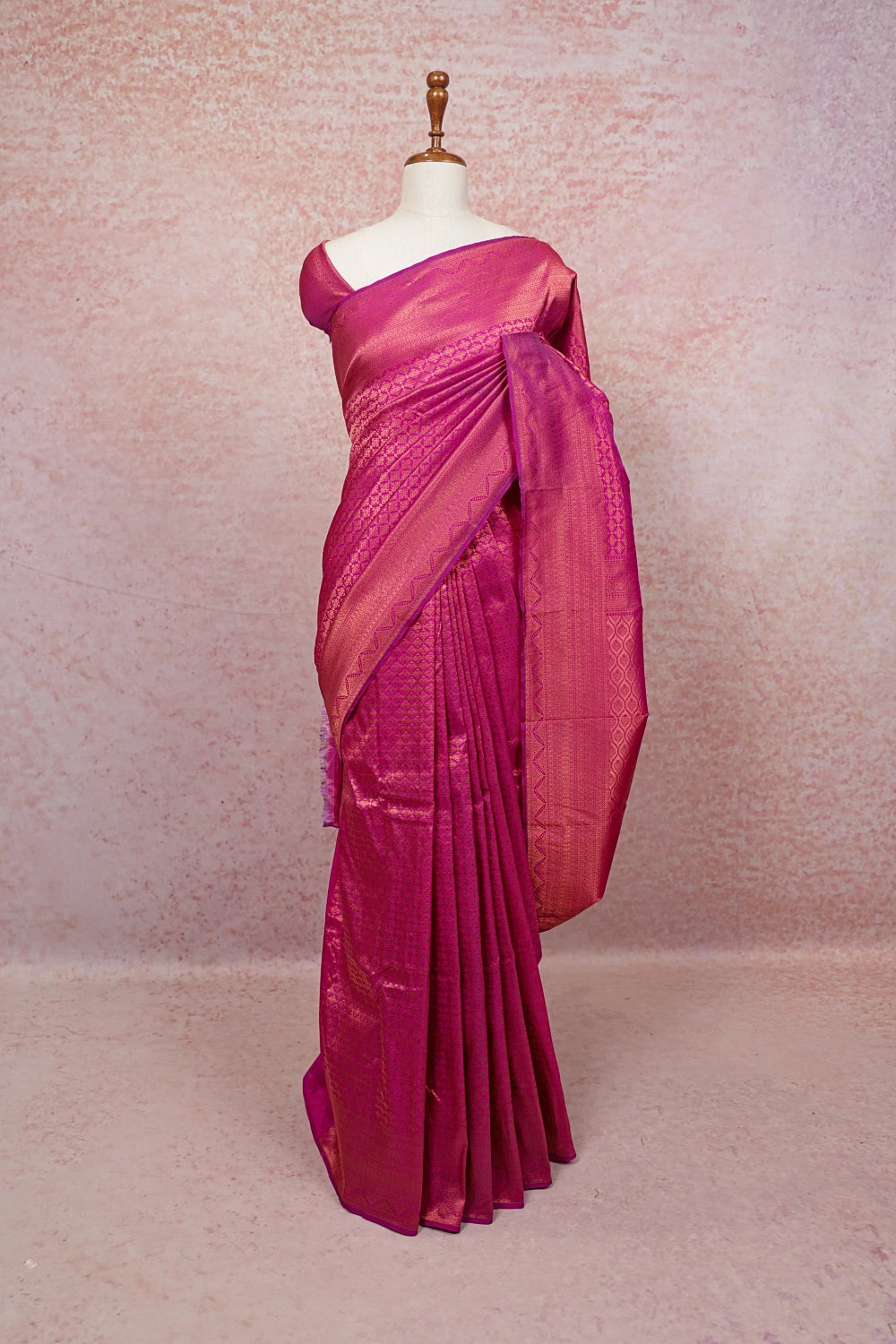 Vadamulla Kancheepuram Semi Silk Saree