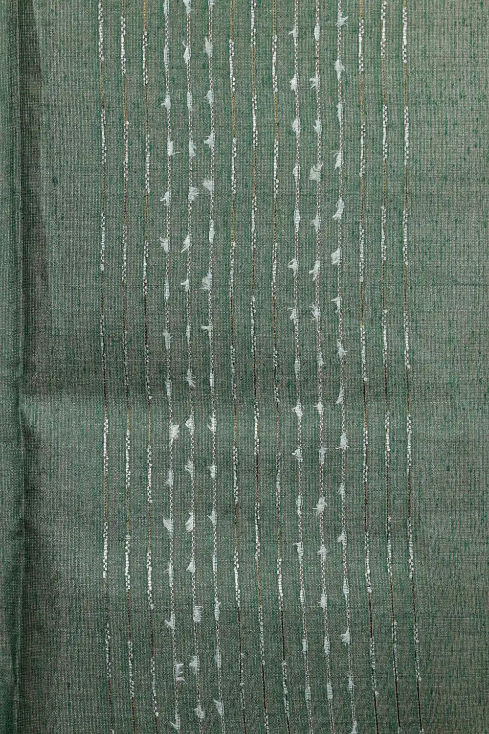 Green Tussar Saree