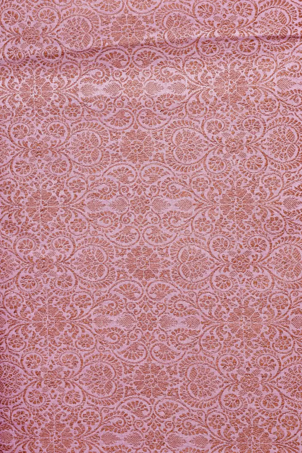 Lavender Tussar Silk Saree - Seematti