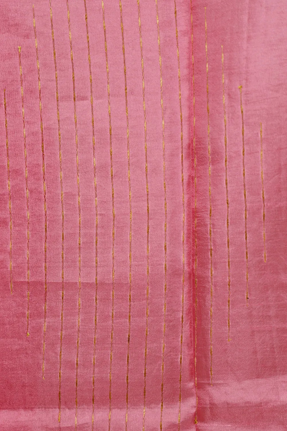 Pink Tussar Silk Saree - Seematti