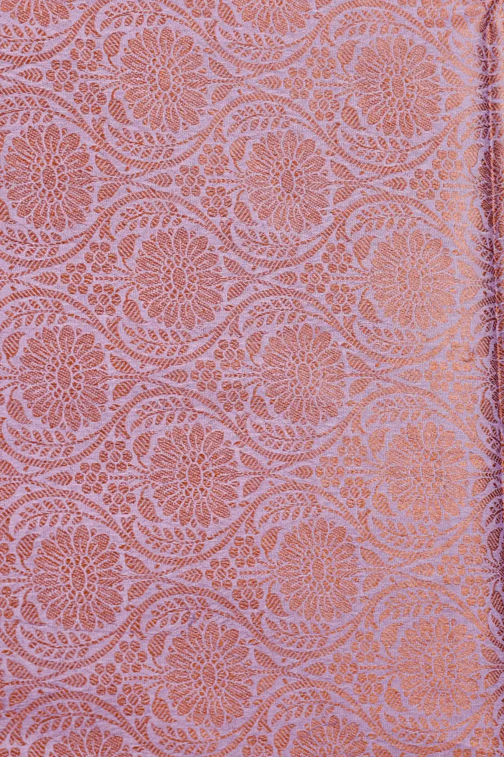 Purple Tussar Silk Saree