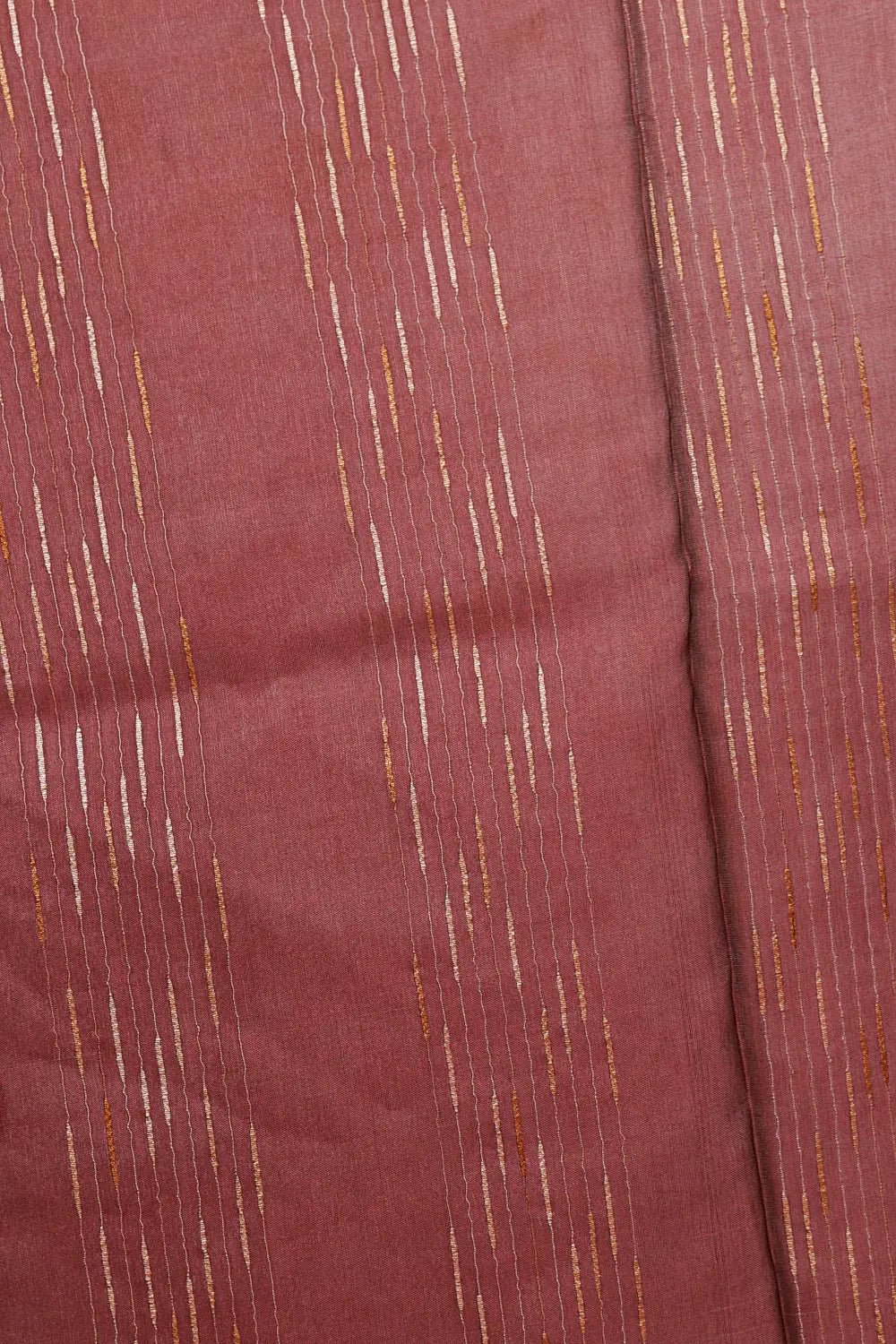 Brown Tussar Saree