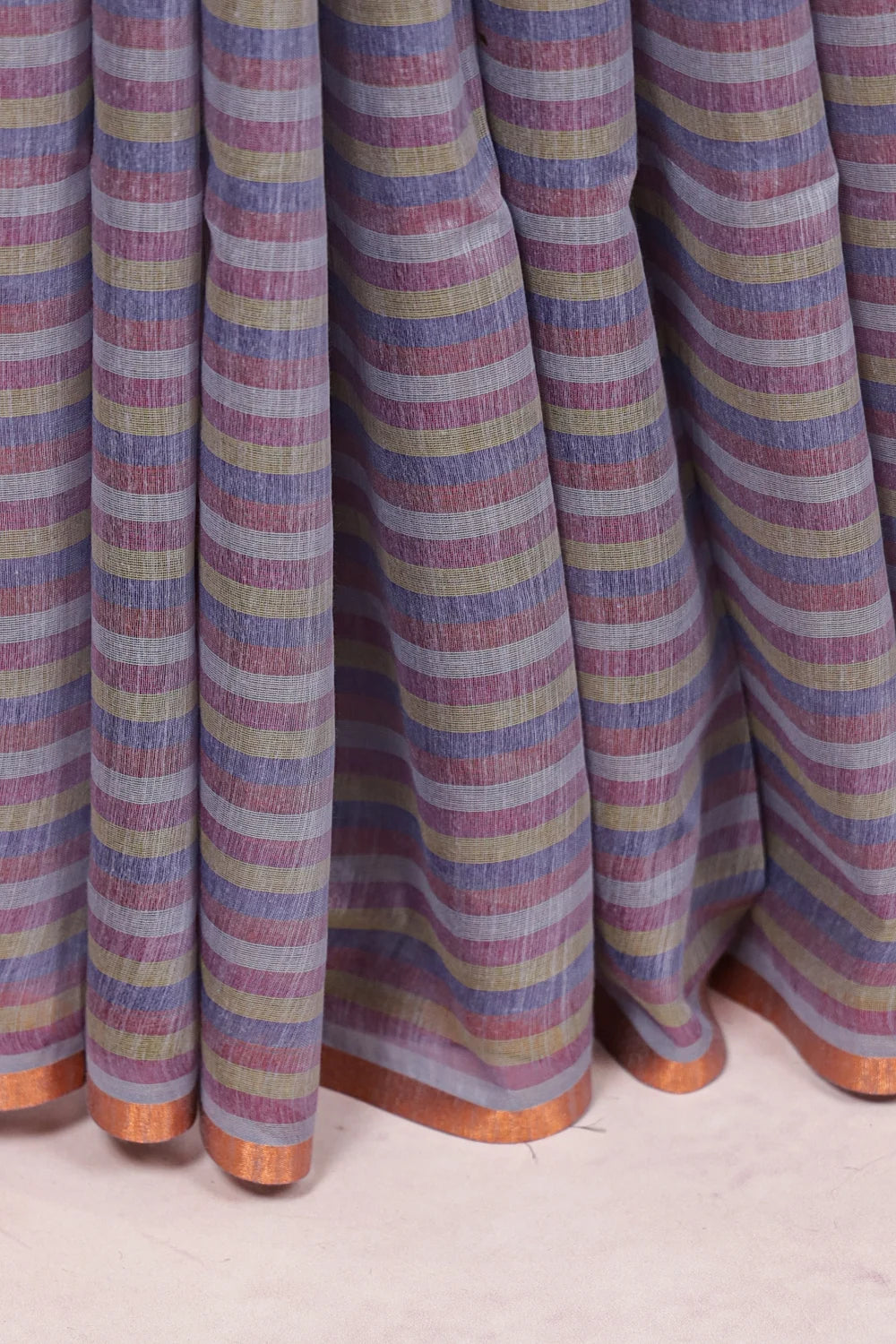 Multi Colors Cotton Saree