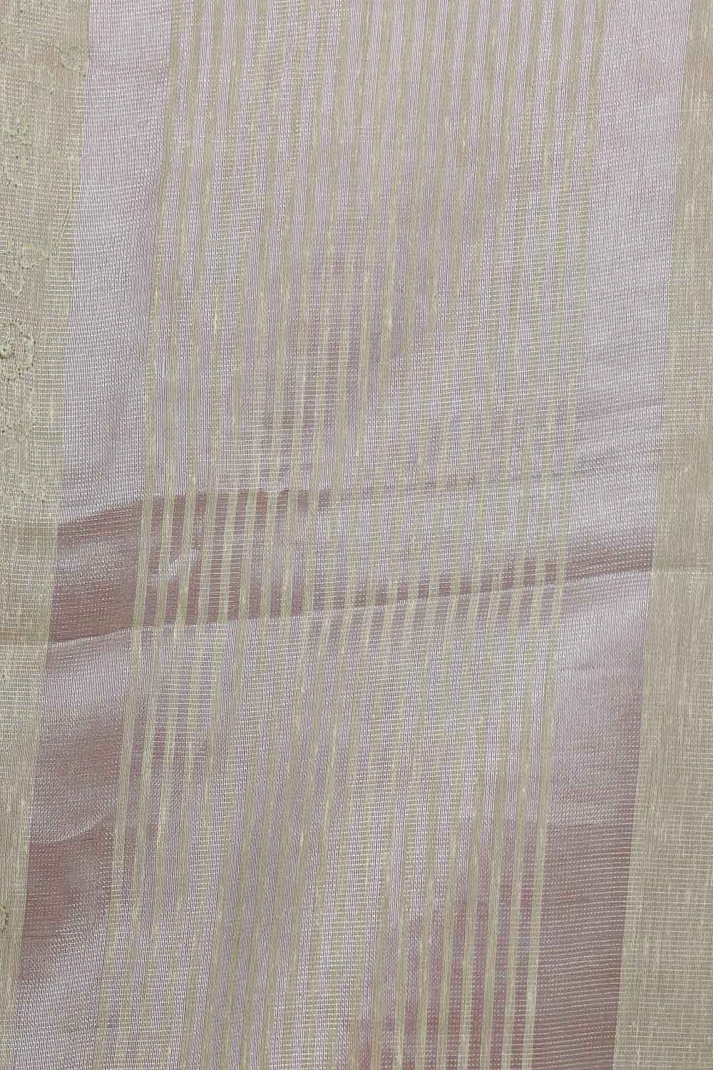 Light Lemon Green Net Kota Saree