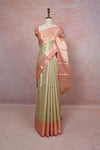Gold Semi Tissue Silk Kancheepuram Saree