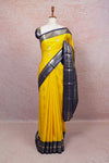 Yellow Semi Kancheepuram Saree