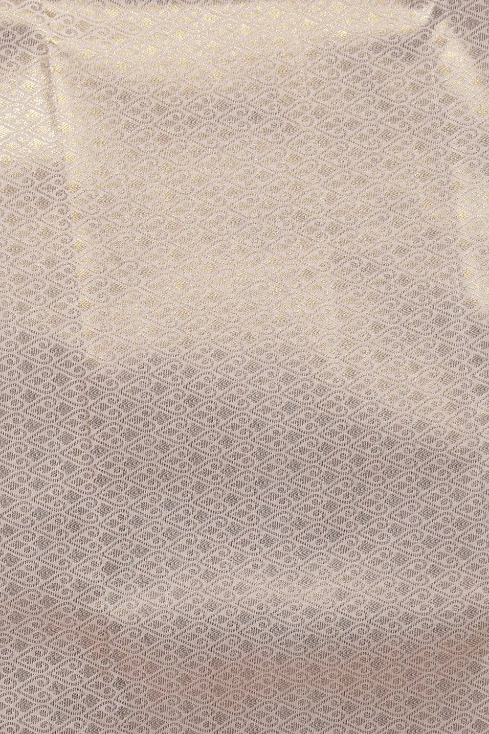 Off White Semi Kancheepuram Saree