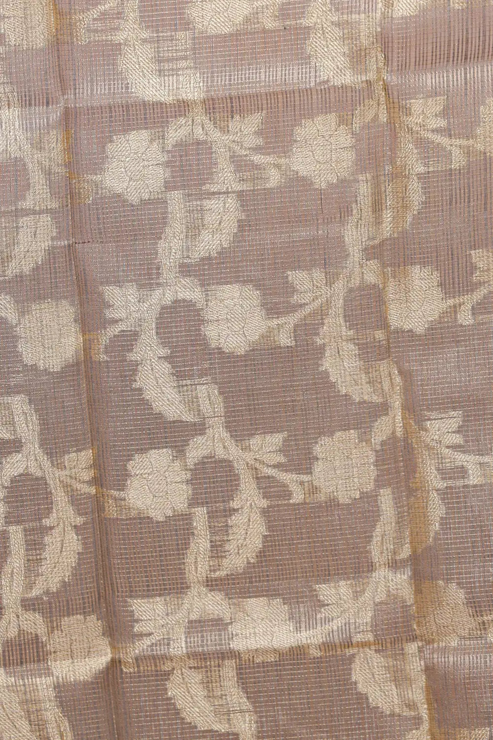 Light Grey Tissue Beads Work Unstitched Churidhar Material