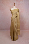 Sandal Tussar Silk Saree