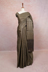 Coffee Brown Tussar Silk Saree