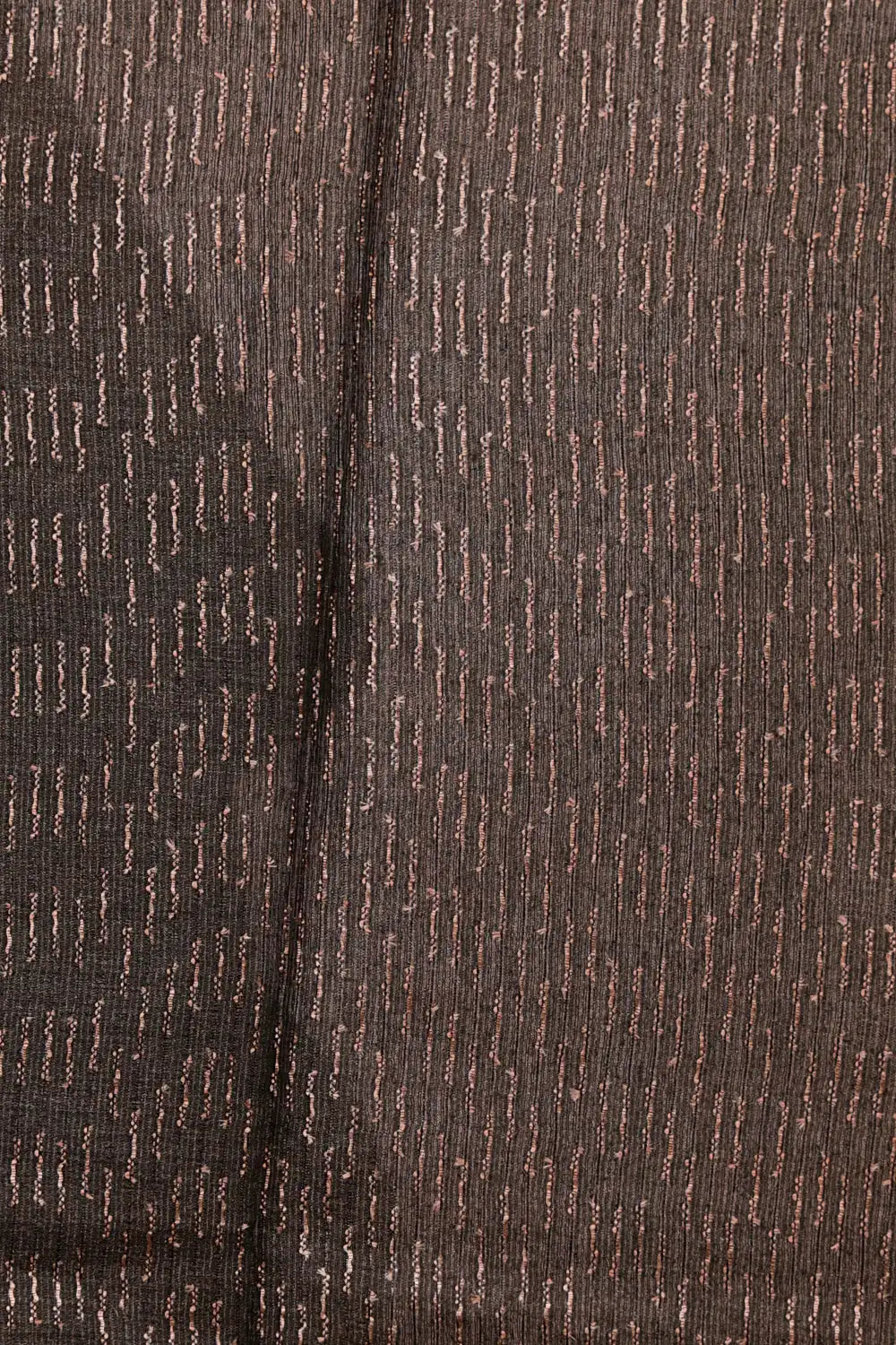 Coffee Brown Tussar Silk Saree
