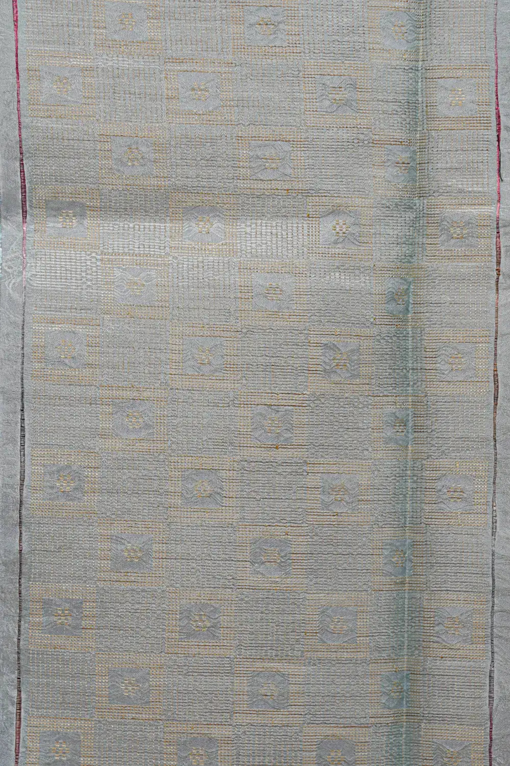 Light Sky Blue Tussar Silk Saree