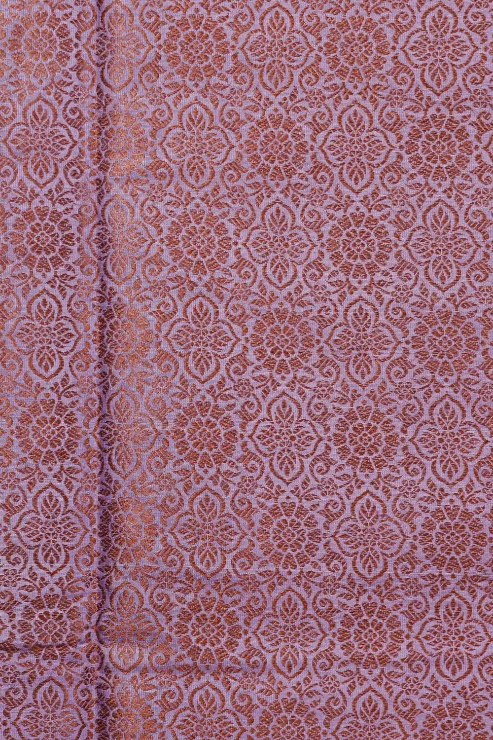 Lavender Purple Tussar Silk Saree