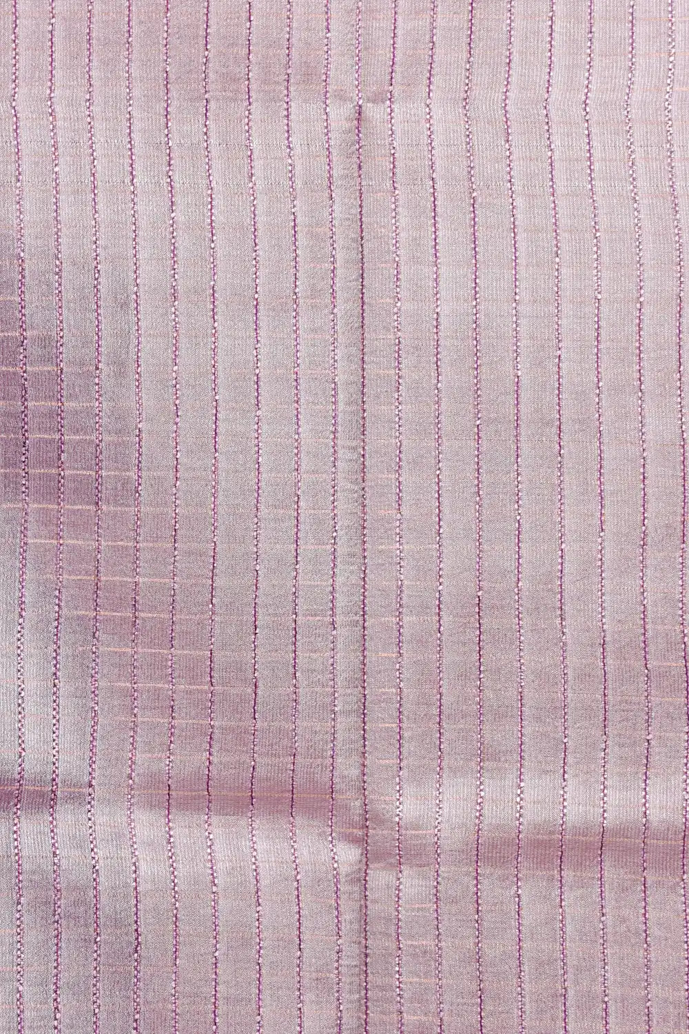 Lavender Tussar Silk Saree