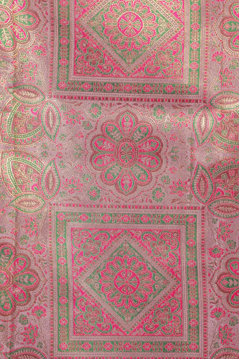 Light Purple Semi Silk Saree