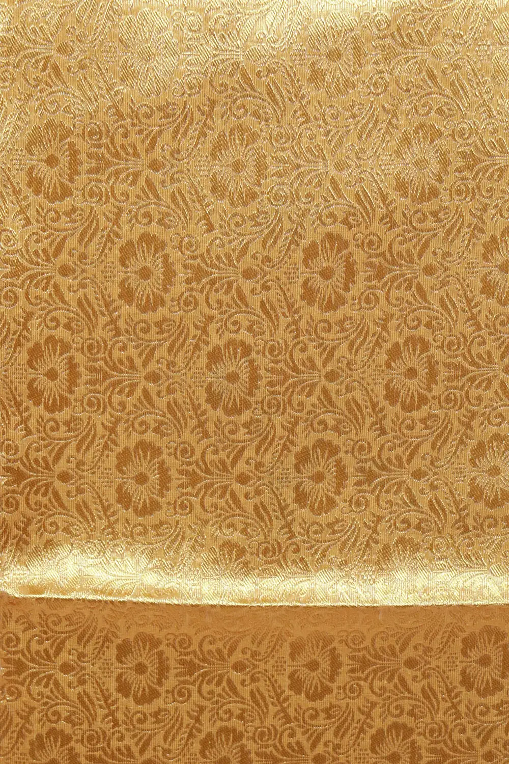 Gold Semi Tissue Saree