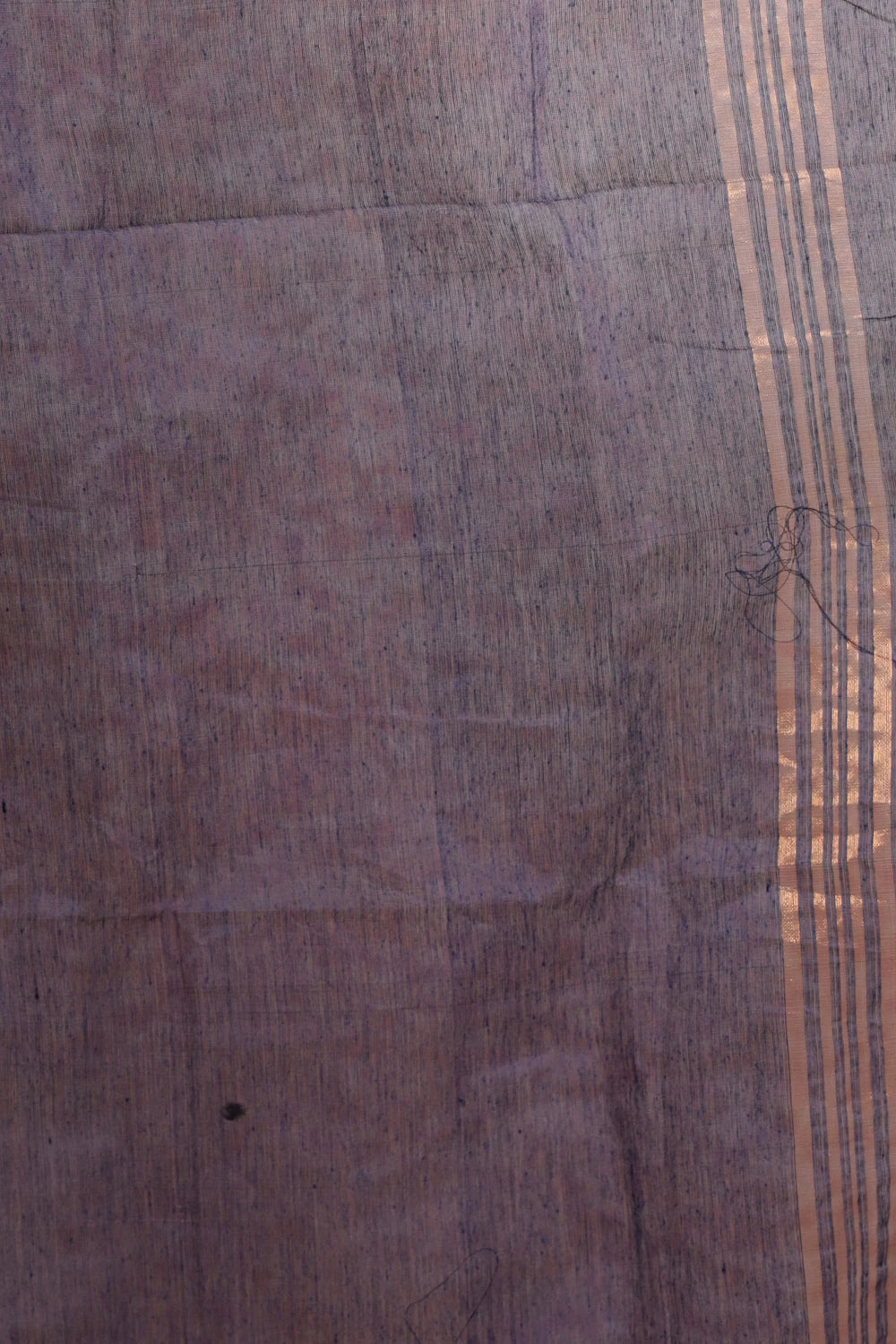 Navy Blue Cotton Silk Saree