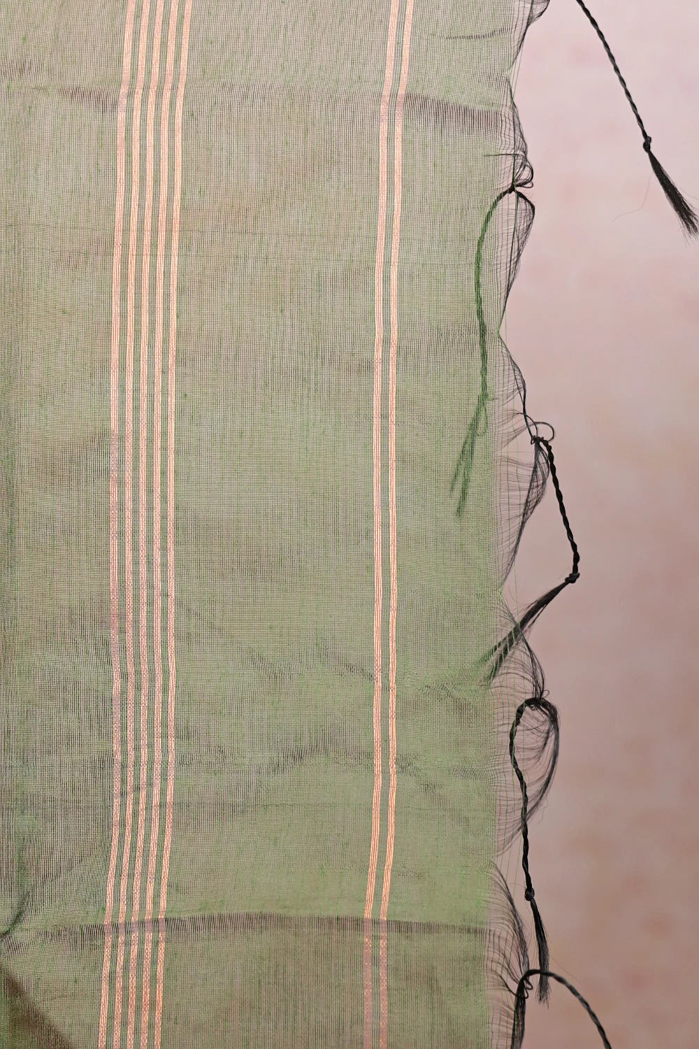 Green Cotton Saree