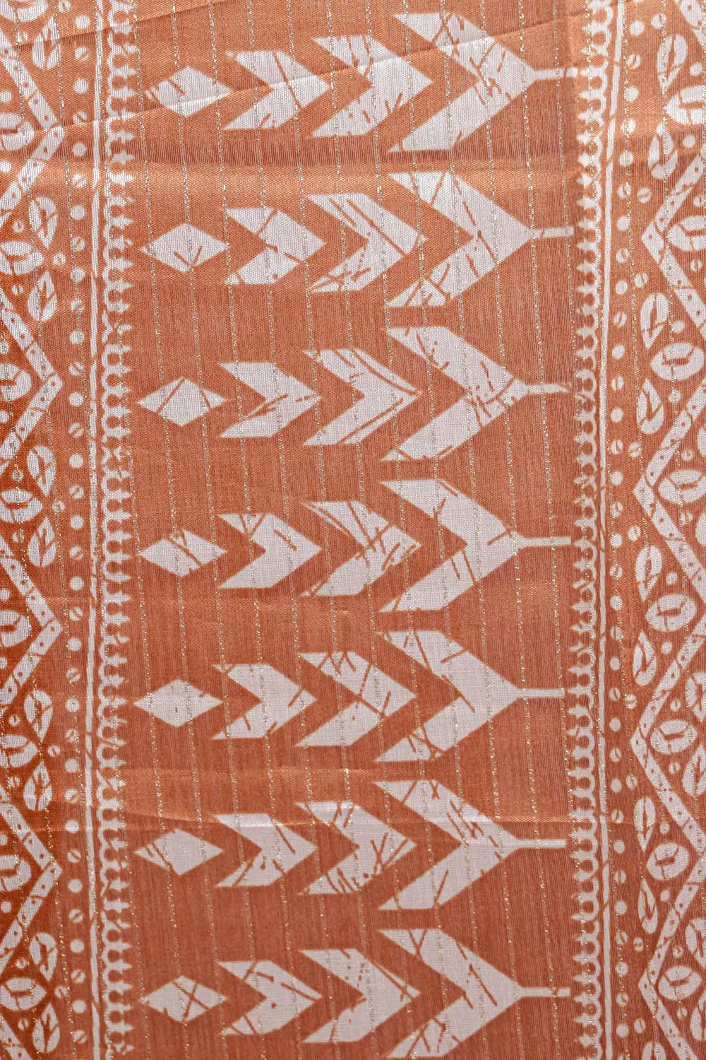 Light Brown Semi Tussar Saree
