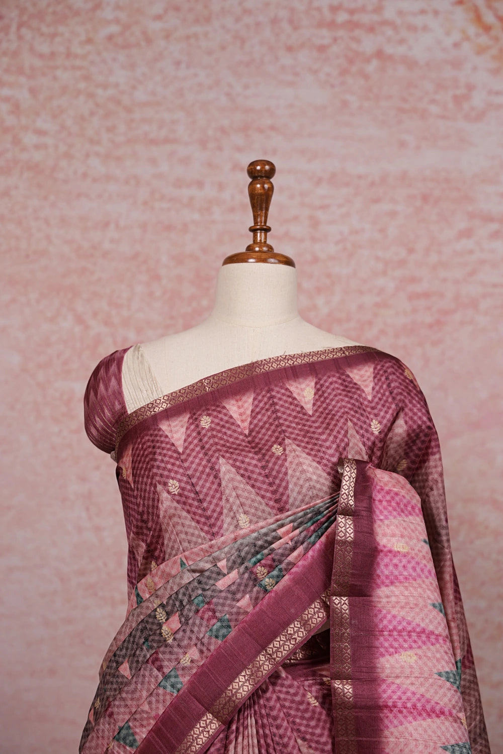 Multi Color Semi Silk Saree