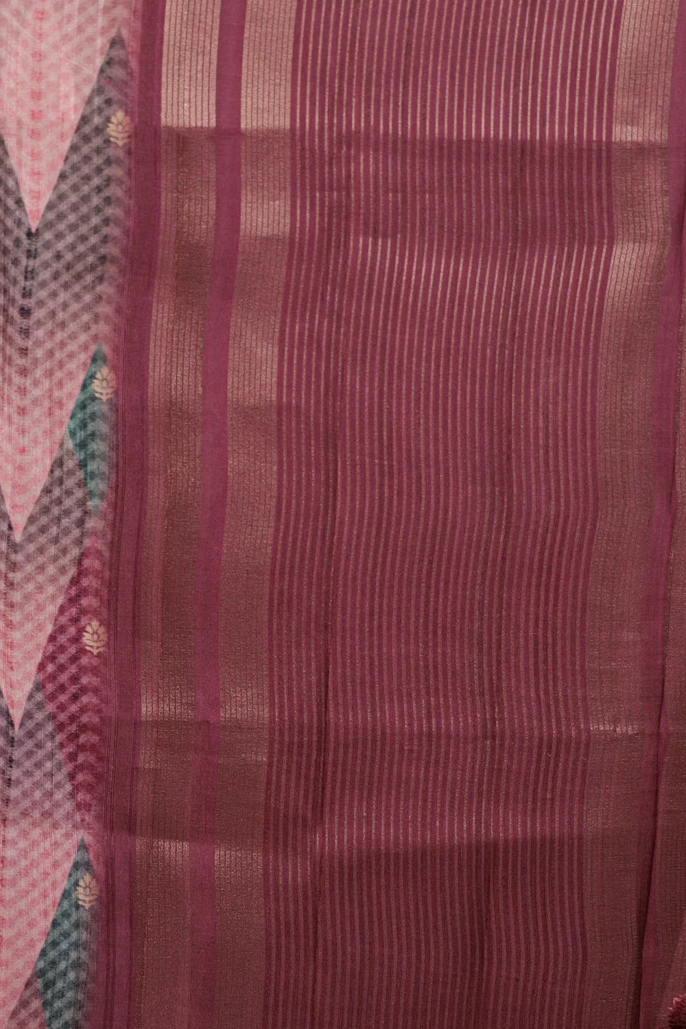 Multi Color Semi Silk Saree
