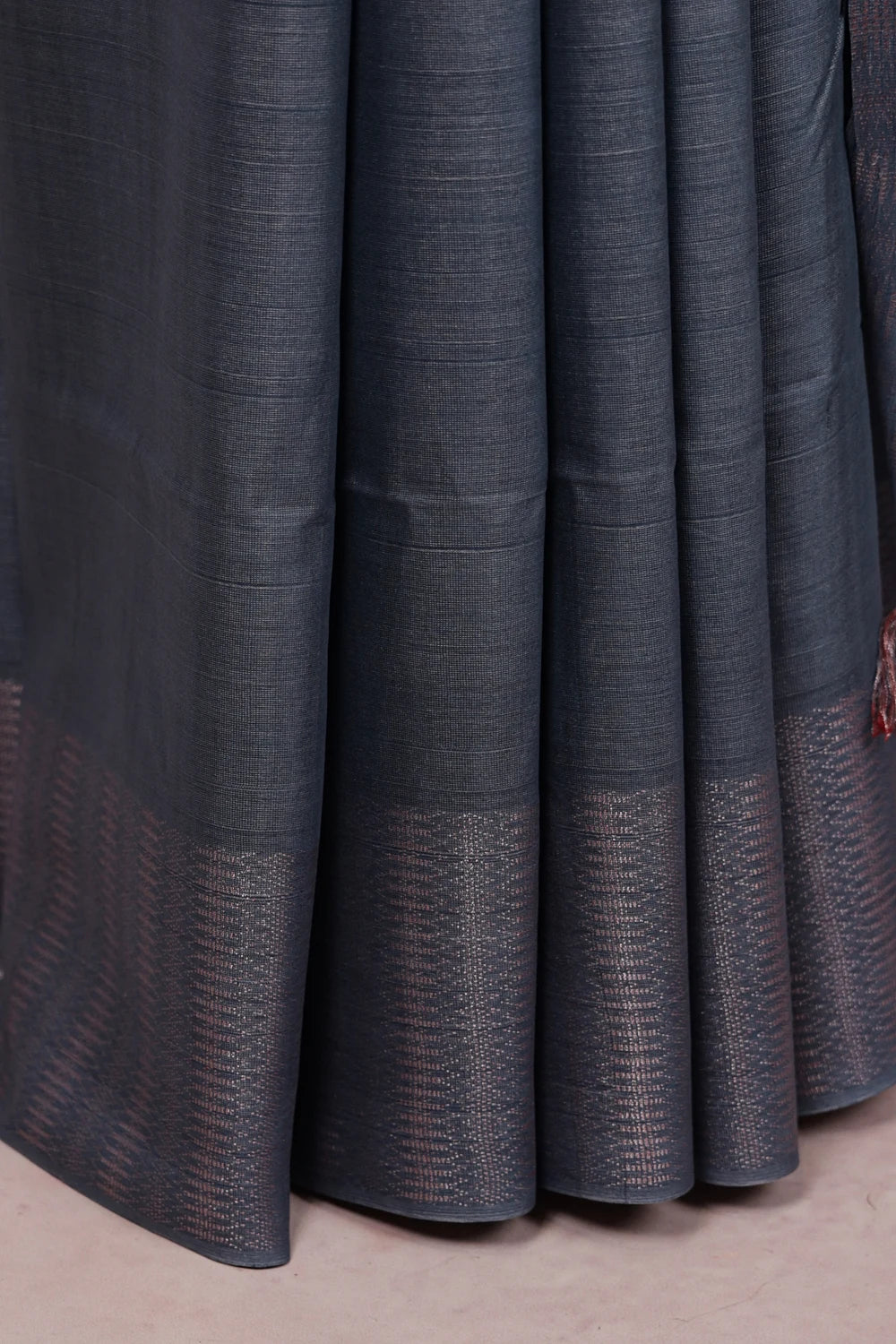 Ash Semi Tussar Saree