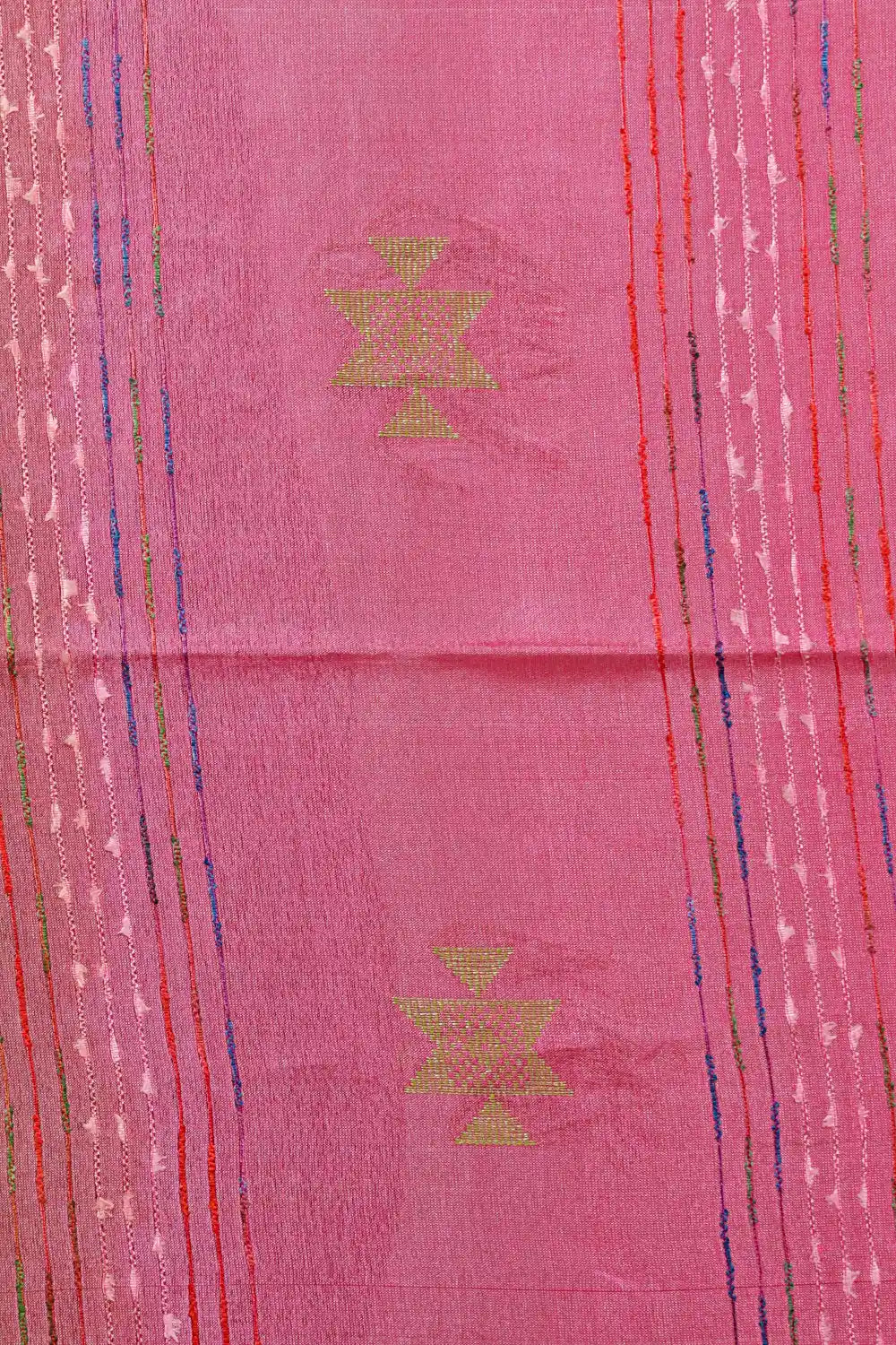 Light Brown Tussar Silk Saree