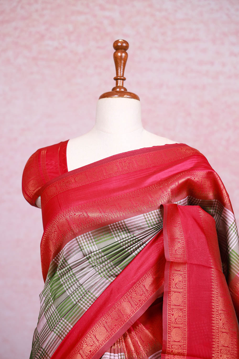 Multi Color Semi Silk Saree - Seematti