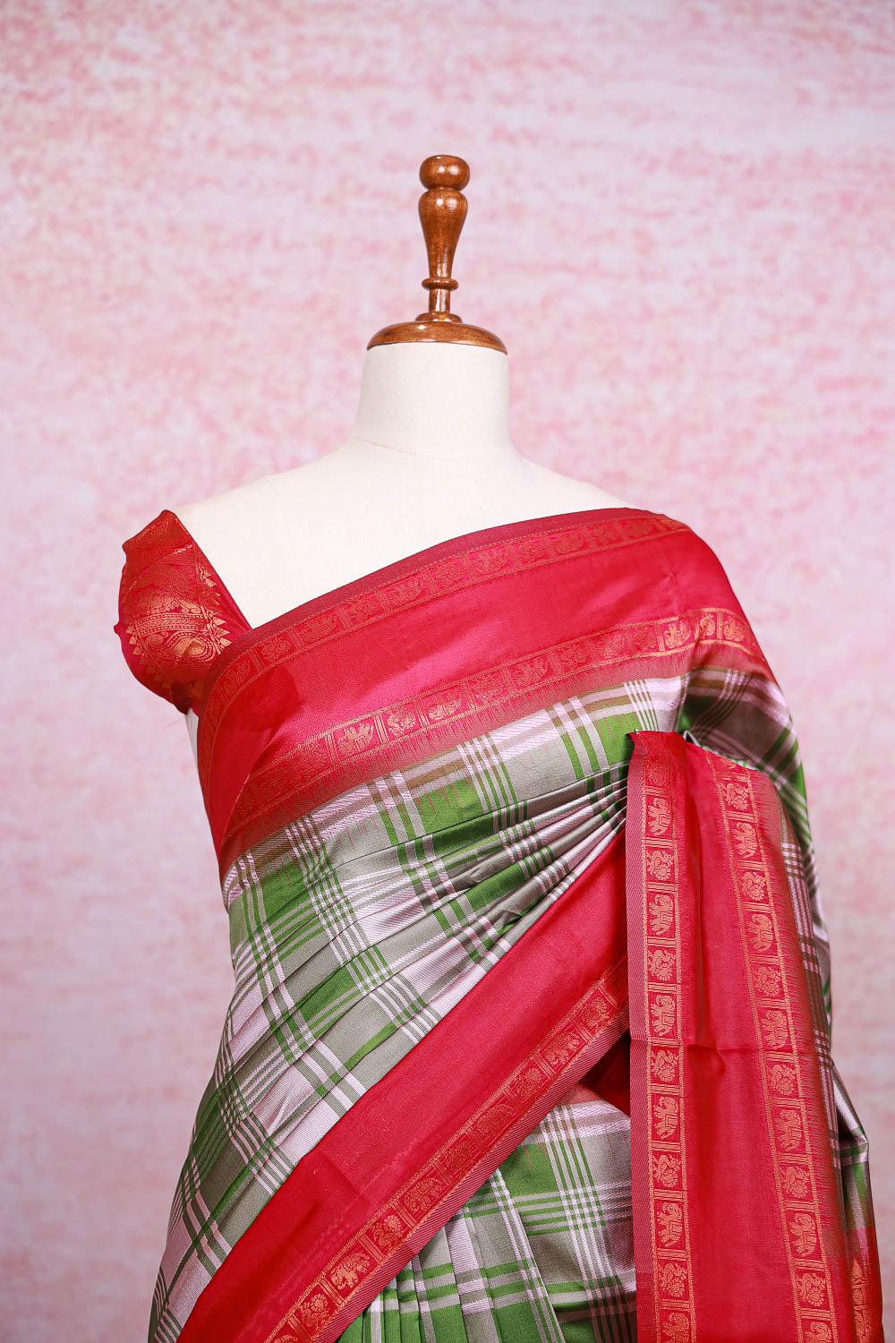 Multi Color Semi Silk Saree - Seematti
