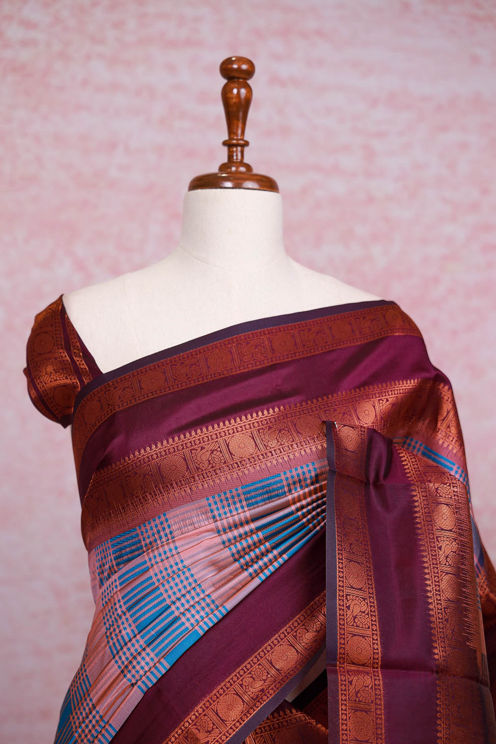 Multi Color Semi Silk Saree - Seematti