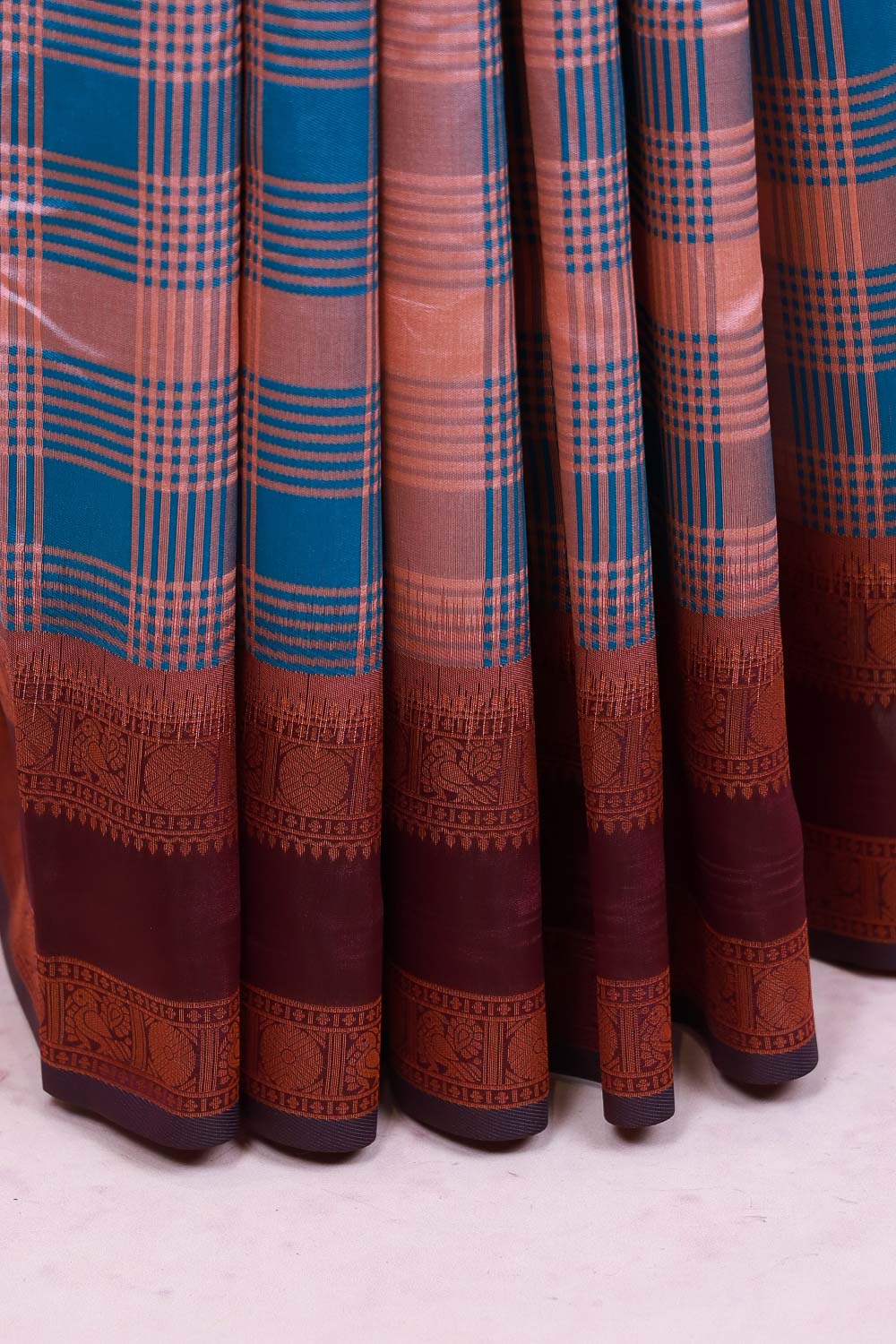Multi Color Semi Silk Saree - Seematti
