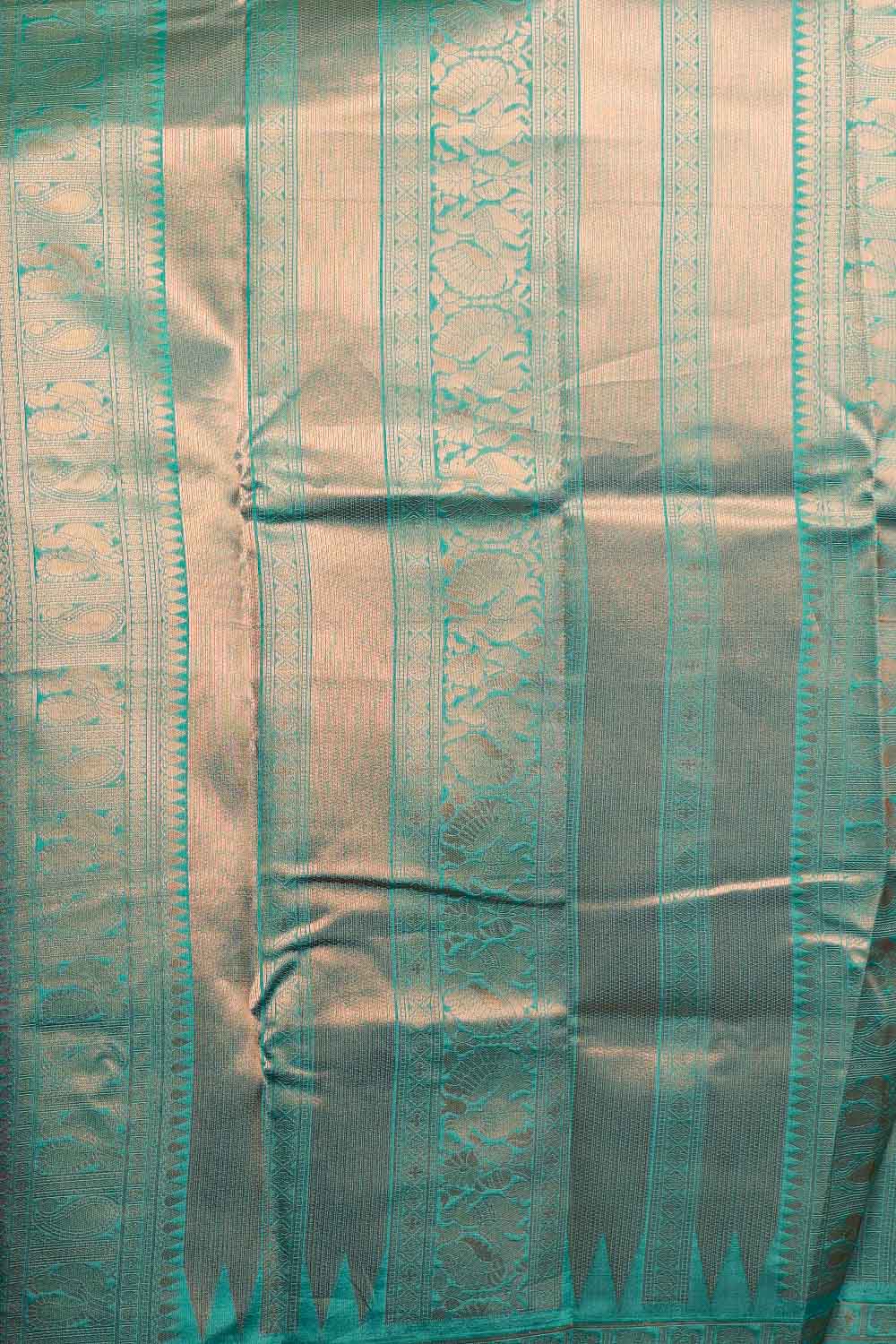 Multi Color Semi Silk Saree - Seematti