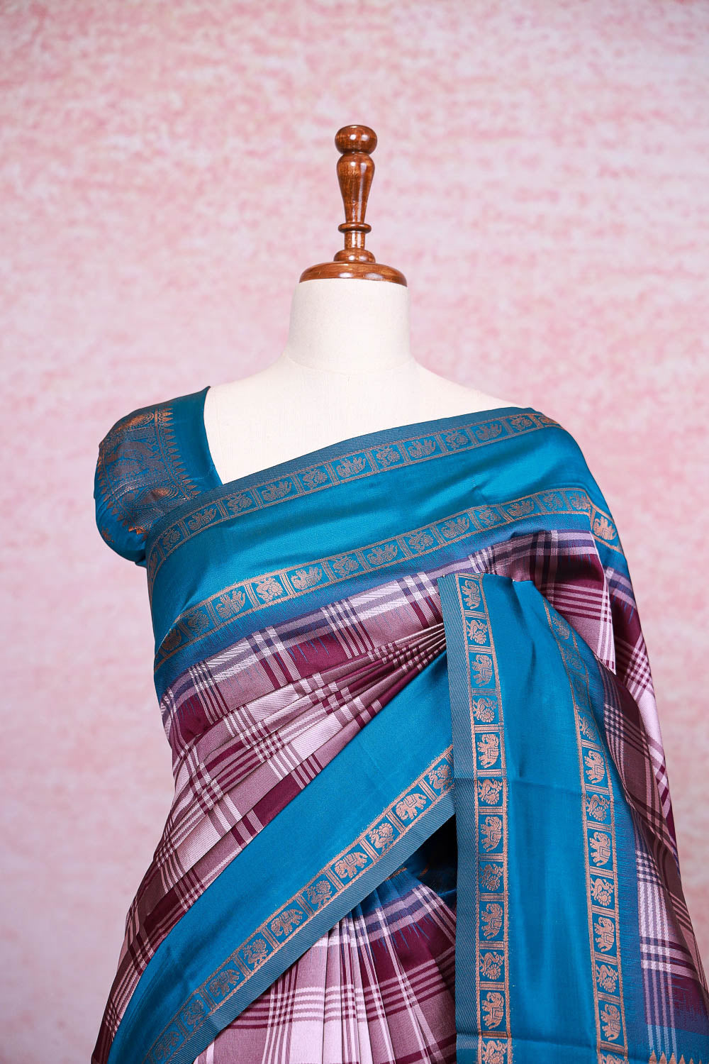 Multi Color Semi Silk Saree - Seematti